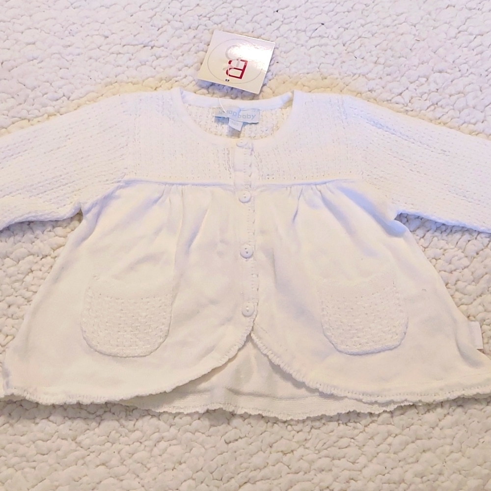 Le top baby white sweater